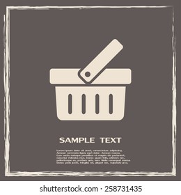 Vector illustration of shopping cart