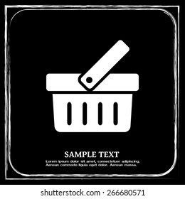 Vector illustration of shopping cart