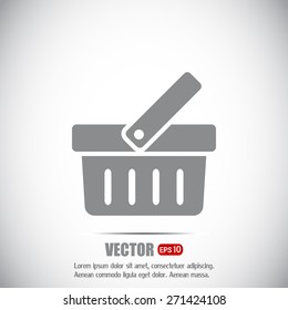 Vector illustration of shopping cart