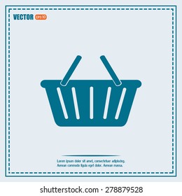 Vector illustration of shopping cart