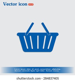 Vector illustration of shopping cart