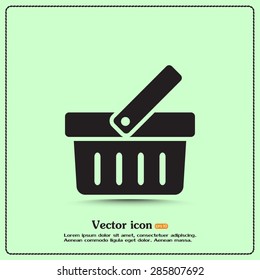 Vector illustration of shopping cart