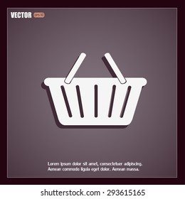 Vector illustration of shopping cart