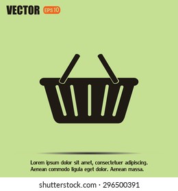 Vector illustration of shopping cart