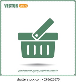 Vector illustration of shopping cart