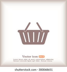 Vector illustration of shopping cart