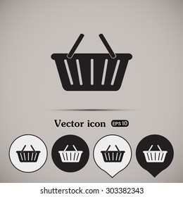 Vector illustration of shopping cart