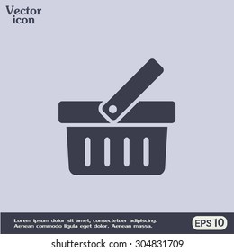 Vector illustration of shopping cart