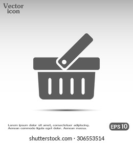 Vector illustration of shopping cart