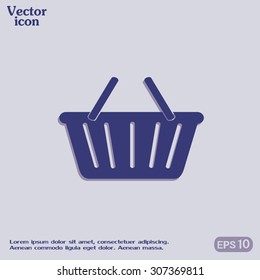 Vector illustration of shopping cart