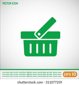 Vector illustration of shopping cart