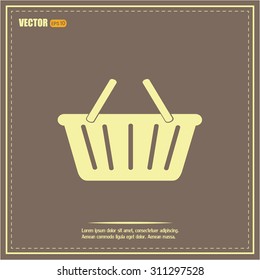 Vector illustration of shopping cart