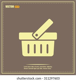Vector illustration of shopping cart