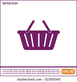 Vector illustration of shopping cart