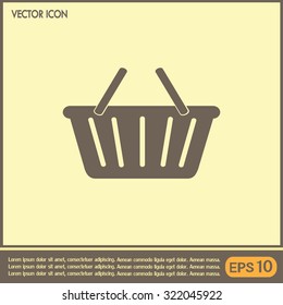 Vector illustration of shopping cart