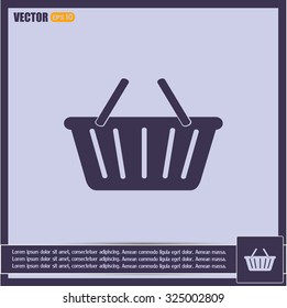 Vector illustration of shopping cart
