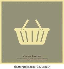 Vector illustration of shopping cart