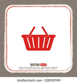 Vector illustration of shopping cart