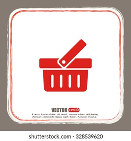 Vector illustration of shopping cart