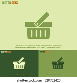 Vector illustration of shopping cart