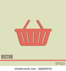 Vector illustration of shopping cart