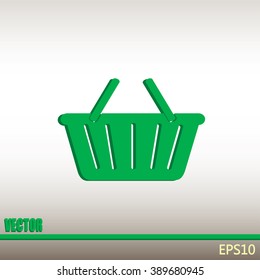 Vector illustration of shopping cart