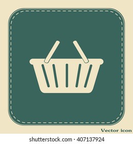 Vector illustration of shopping cart