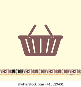 Vector illustration of shopping cart