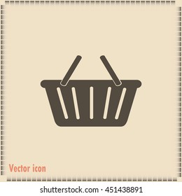 Vector illustration of shopping cart