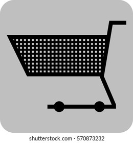 Vector Illustration of Shopping Cart Icon
