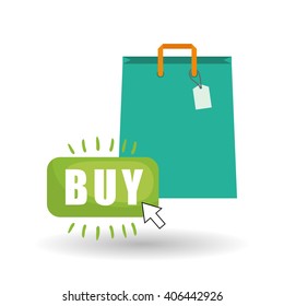 Vector illustration of Shopping , editable icon