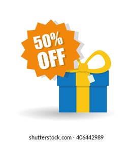 Vector illustration of Shopping , editable icon