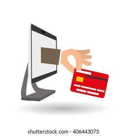 Vector illustration of Shopping , editable icon