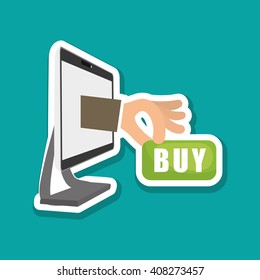 Vector illustration of Shopping , editable icon