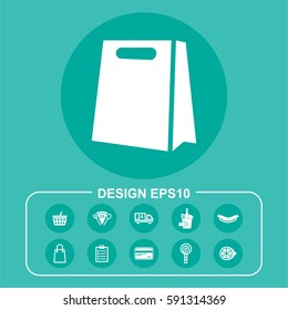 Vector Illustration Shopping Icon