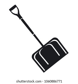 Vector illustration of a shovel