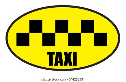Vector illustration. Illustration shows Famous slogans. Taxi?