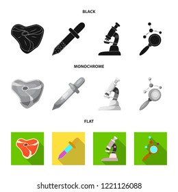 Vector illustration of  and  sign. Collection of  and  stock symbol for web.