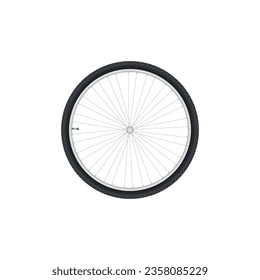 vector illustration. sign or icon. tire. bicycle wheel. circle. repair. Transport. auto