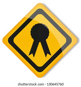 Vector illustration sign medal