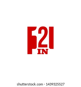Vector Illustration Sign Numbers "two in one" Isolated on White background. Figures 2 in 1 icon. Vector banner with two and one numeral