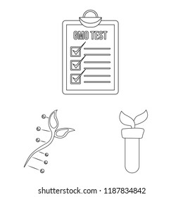 Vector illustration of  and  sign. Set of  and  stock symbol for web.