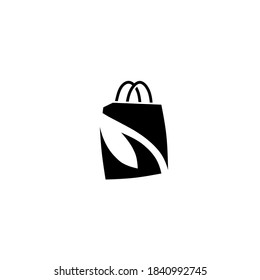 Vector illustration of silhouette of a bag