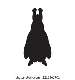 Vektorgrafik Silhouette der Fledermaus.