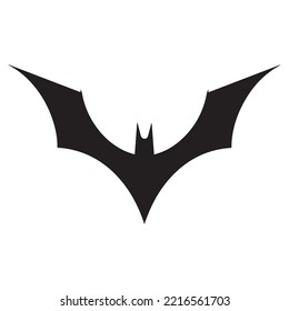 Vector illustration silhouette of bat.