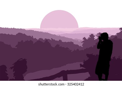 外人 後ろ姿 のイラスト素材 画像 ベクター画像 Shutterstock