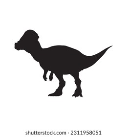 DINOSAUR SILHOUETTE .ai Royalty Free Stock SVG Vector