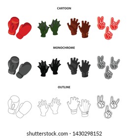 Vector illustration of silhouette and safety icon. Collection of silhouette and comfort stock vector illustration.