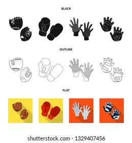 Vector illustration of silhouette and safety sign. Set of silhouette and comfort stock vector illustration.