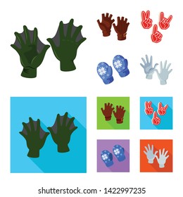 Vector illustration of silhouette and safety sign. Set of silhouette and comfort stock vector illustration.